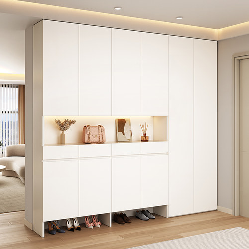 定制实木鞋柜家用玄关柜包安装