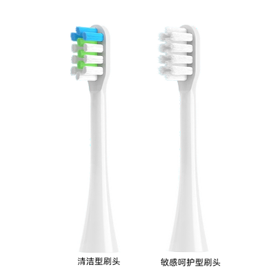 适配Westinghouse美国西屋电动牙刷头WT-301B/WT301P通用替换软毛