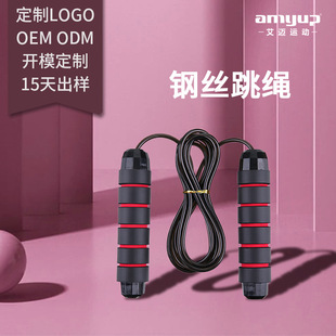 2025专业级高强度钢丝健身跳绳男女通用耐力训练器材运动好伙伴