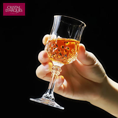 法国进口CDA水晶玻璃白葡萄酒杯高脚杯白酒杯烈酒杯小酒杯黄酒杯