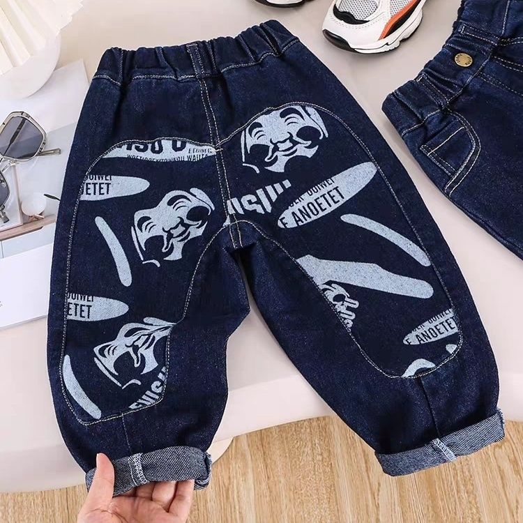 男童宽松牛仔裤春秋款202