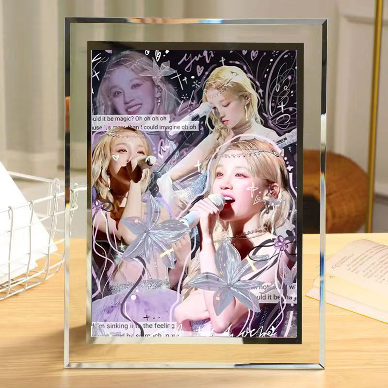 宋雨琦演唱会水晶相框