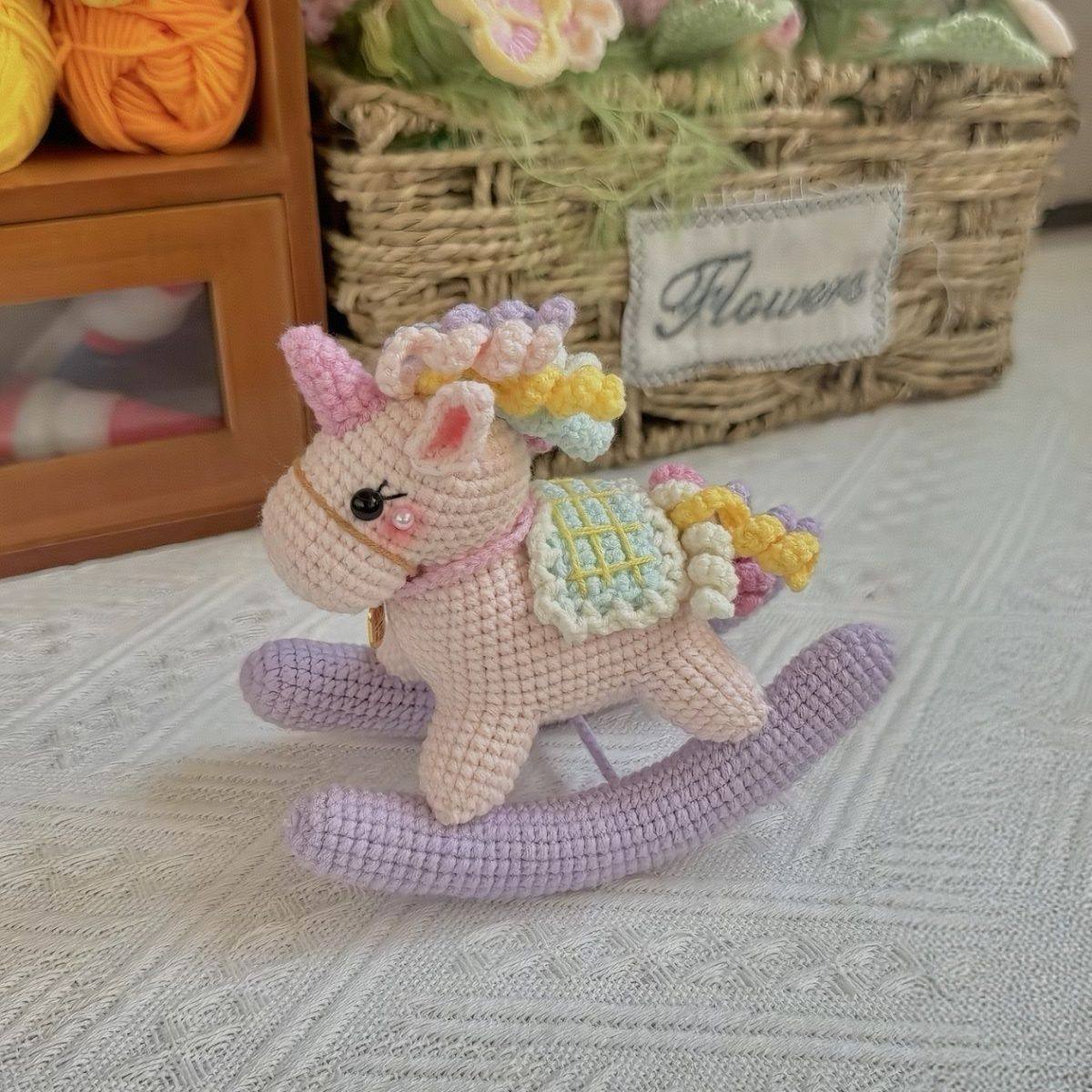 马年摇摇马木马毛线钩织diy材料包包包挂件礼物手工自制儿童礼物,服饰配件/皮带/帽子/围巾,DIY编织材料包,淘宝优惠券,粉丝福利购,淘宝优惠卷