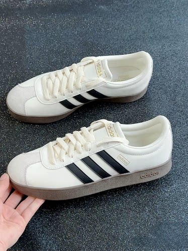 阿迪达斯adidas VL COURT 2.0板鞋男女同款低帮运动鞋JQ1501