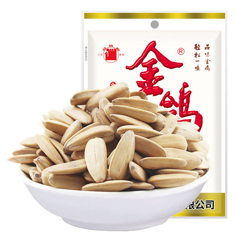 金鸽瓜子陕西兴平腾辉焦糖味原味香歌干炒葵花籽河南香瓜子旗舰店