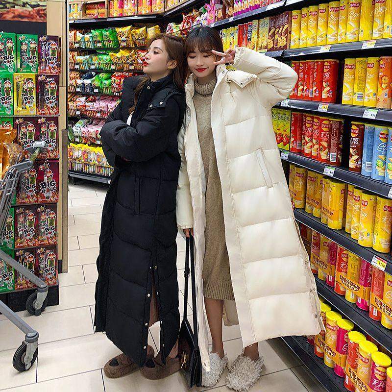 长版棉服女装过膝2025新款韩版加厚棉衣东北大被子棉袄防寒服外套