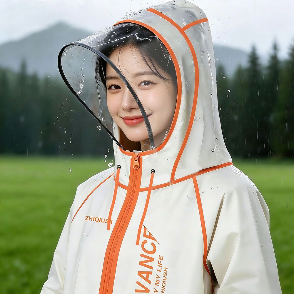 儿童雨衣户外亲子登山防雨装备轻便透气雨天出行便携军训雨衣学生