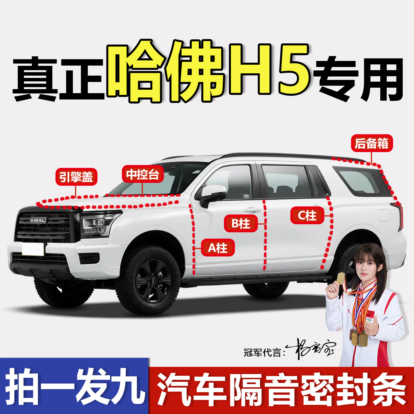 厂家直销哈弗H5专用密封条