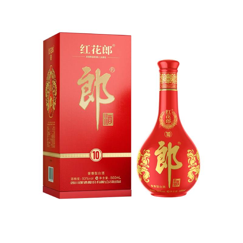 郎酒红花郎53度酱香白酒53度图片