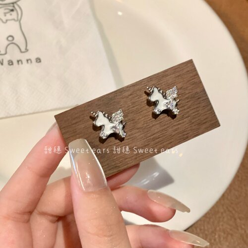 独角兽小马耳骨钉独特趣味耳钉