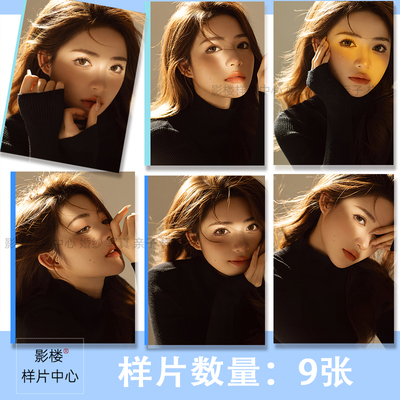 影楼工作室肖像艺术照摄影光影写真样图样片样照F2144