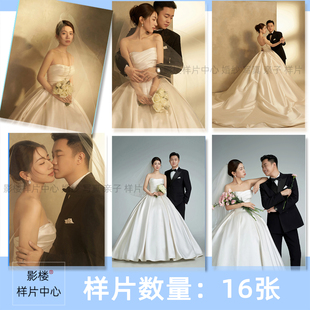 影楼工作室内景韩式新婚纱照样片样版客样照f2351