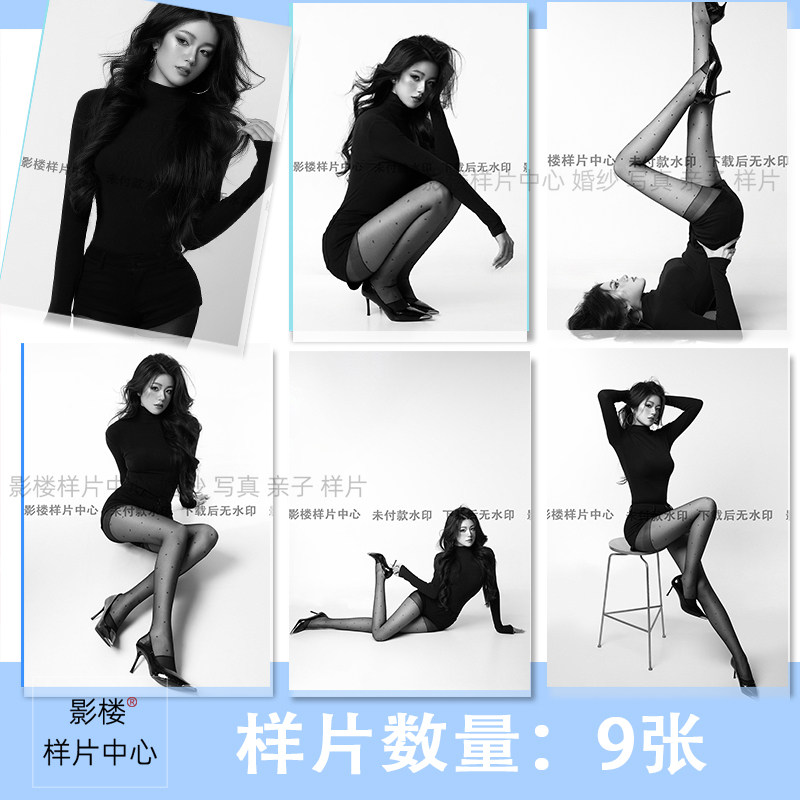 2025影楼工作室内景肯豆风肖像艺术照摄影个性写真样图样片a2044