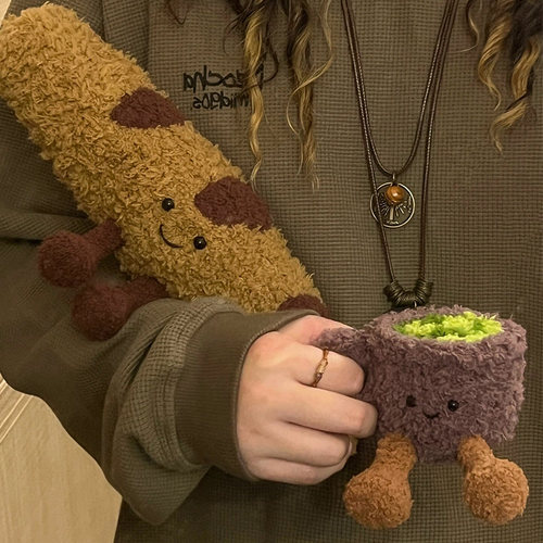 法棍抹茶DIY手工钩织材料包