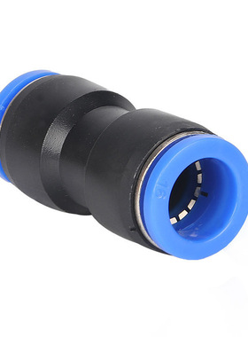 PU6快速接头直通气管接头PU8气动元件PU10 4快插快速接头高压大i.