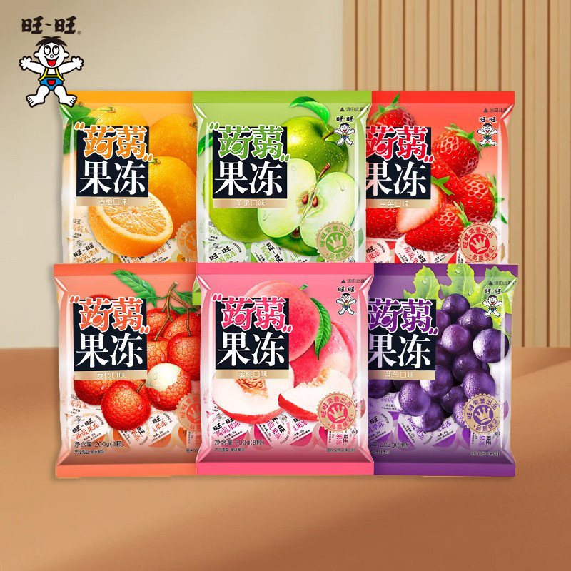 旺旺蒟蒻果冻200g零食冻休闲食品