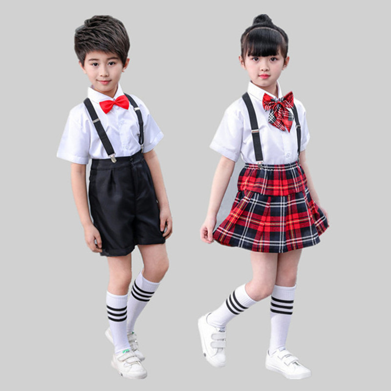六一儿童合唱服演出服小学生诗歌朗诵表演服校服幼儿园毕业照服装