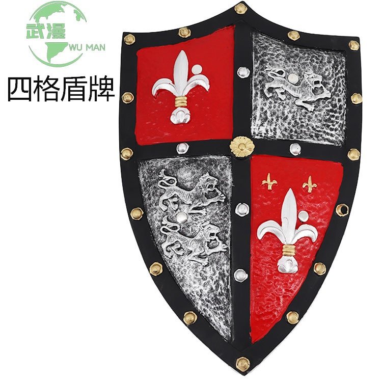 橡胶泡沫仿真武器地摊庙会盾牌酒吧装饰鬼屋万圣节道具成人软