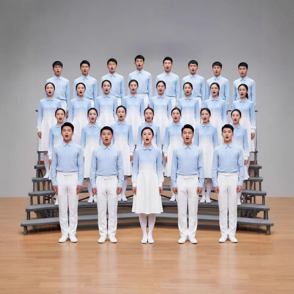 十一国庆儿童大合唱服松花江上表演服中小学生红歌爱国朗诵演出服