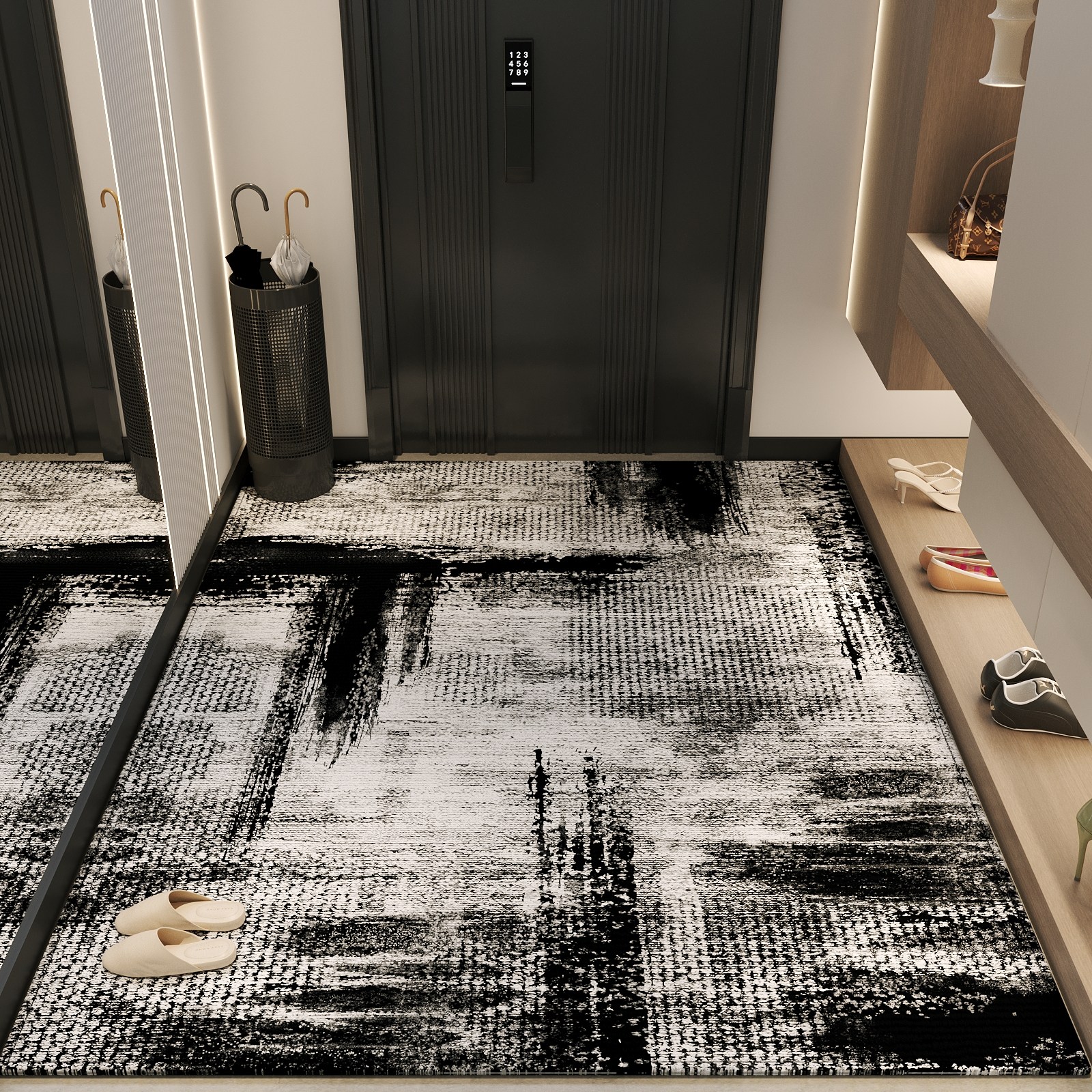 诗缇入户门玄关耐脏好打理地垫