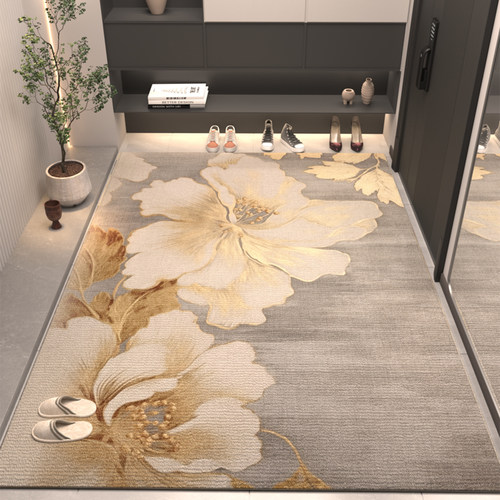 高级感入户门地垫2025新款进门玄关地毯门垫免洗大门口脚垫可裁剪