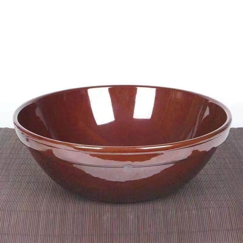 和面盆家用陶瓷老式和面盆大号加厚陶瓷盆洗菜盆子发面盆晒酱大盆,家庭/个人清洁工具,脸盆,淘宝优惠券,粉丝福利购,淘宝优惠卷