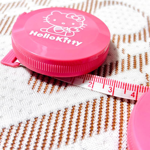 KT猫可爱家用卷尺量衣服量腰围三围尺子软尺迷你1.5k米量尺量衣尺