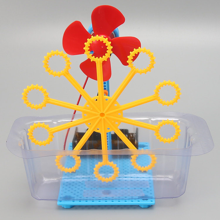 薄利多销科学实验泡泡机科技小制