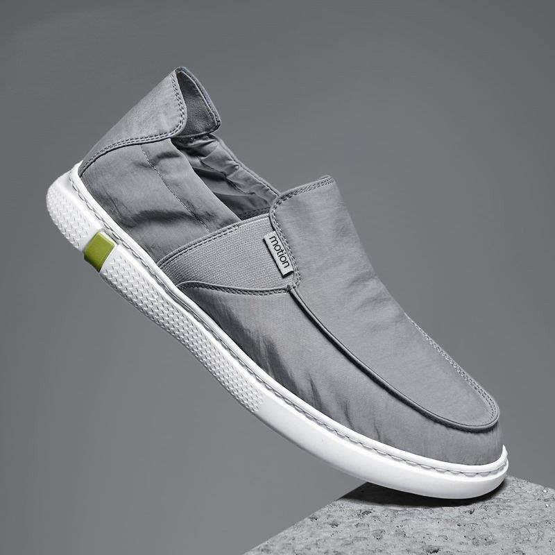 布鞋男款老北京休闲鞋子夏季男士2025新款透气一脚蹬步行帆布男鞋,流行男鞋,布鞋,淘宝优惠券,粉丝福利购,淘宝优惠卷