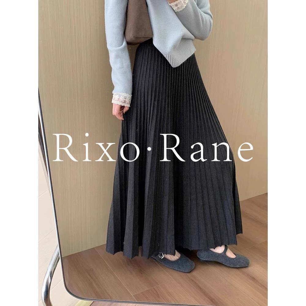 法国Rixo Rane 尽显美感⭐法式针织百褶高腰显瘦宽松大摆半身裙女,女装/女士精品,大码半身裙,淘宝优惠券,粉丝福利购,淘宝优惠卷