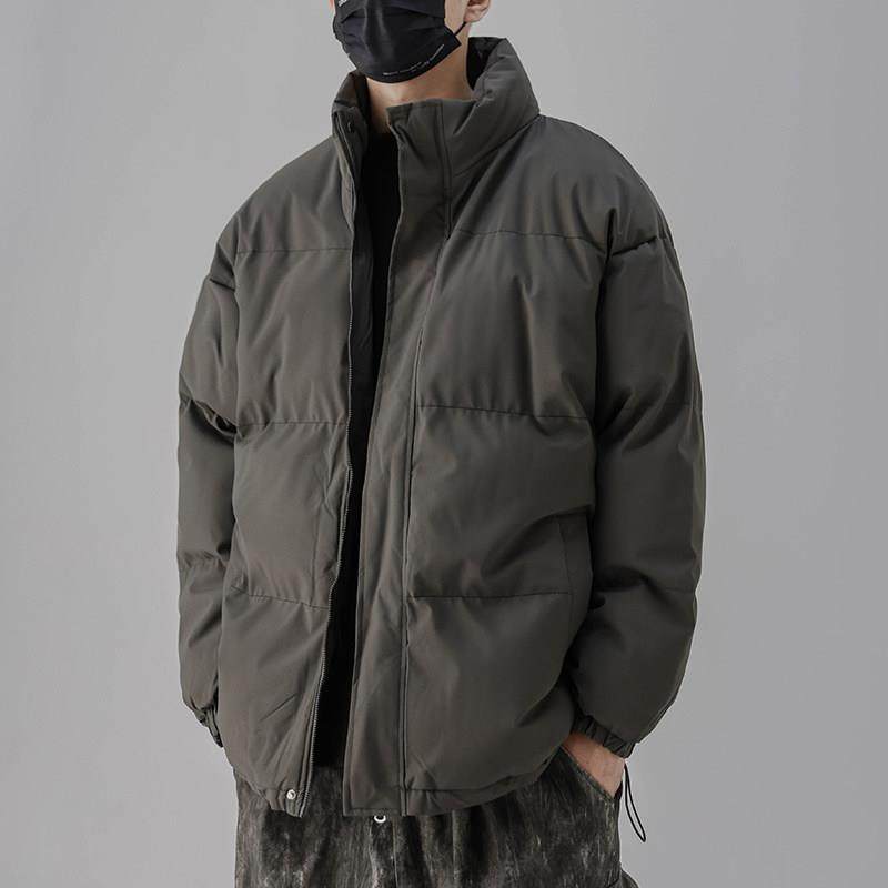 コーデュイの潮牌立领棉服男冬季日系棉衣纯色夹克外套百搭面包服,男装,秀禾服,淘宝优惠券,粉丝福利购,淘宝优惠卷