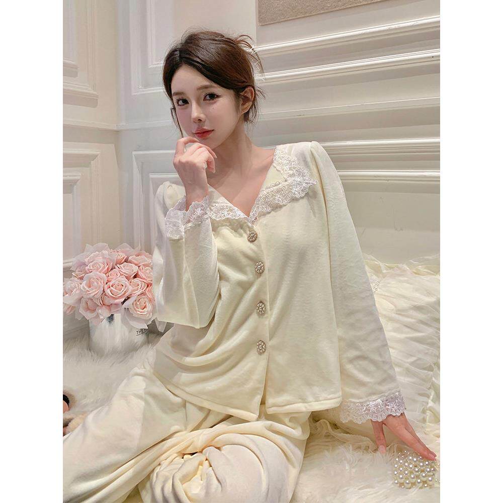 「Daily Gtra」心动不会落幕气质淑女秋冬海岛绒高级感薄绒套装女