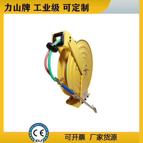 乙炔管卷管器工业级气管自动伸缩高压软管焊接双管氧气卷管器厂家