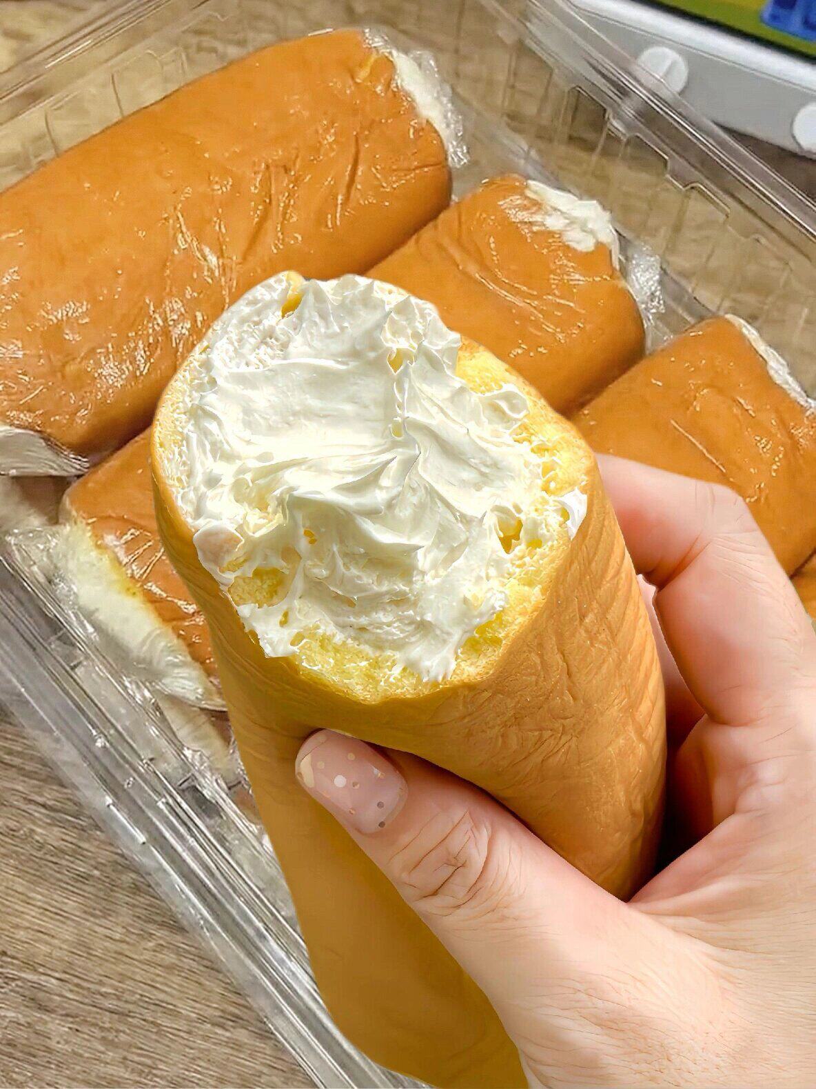 老式奶油蛋糕卷奶油瑞士卷面包卷巧克力抹茶虎皮蛋糕卷奶酪包糕点