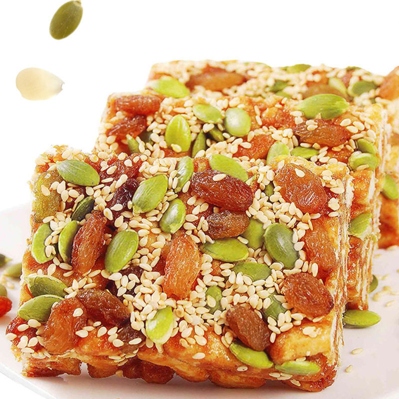 包邮坚果沙琪玛整箱5斤零食充饥夜宵散装多口味小吃休闲食品批发
