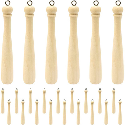 美式小棒球车钥匙钥匙扣配件迷你木棒木棍体育用品小礼品节日