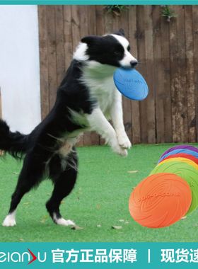DOG-O-SOAR狗飞盘宠物玩具飞盘狗橡胶耐咬飞盘可浮水训练抛掷玩具