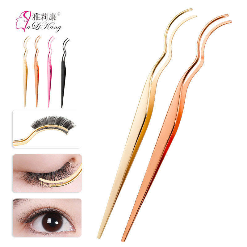 厂家睫毛夹辅助器烫 睫毛器假睫毛镊子轻松化妆工具套装