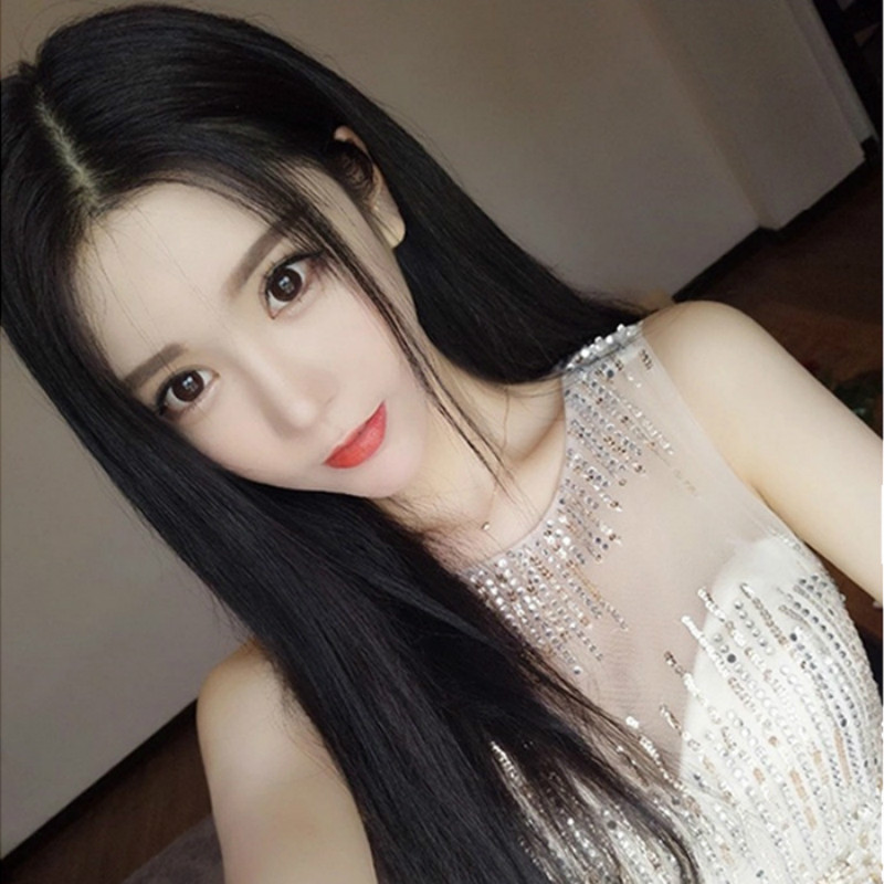 非洲外贸现货欧美假发女生长中分