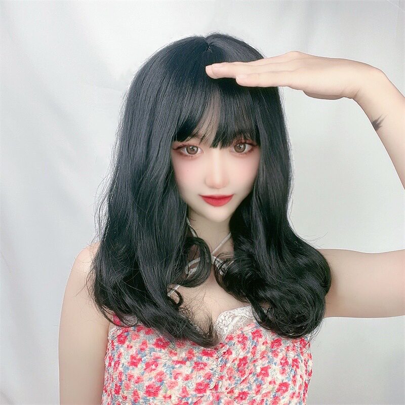 外贸新款假发女士韩国时尚中长发