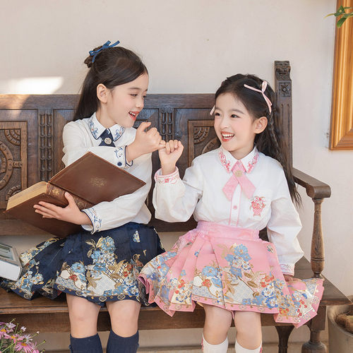 常规款马面裙十三余童装女童春夏
