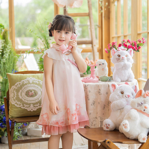 十三余童装旗袍2024年夏款