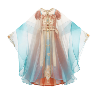 十三余童装[王者荣耀合作款-漠中幻影]汉服国风仙气制新款夏装