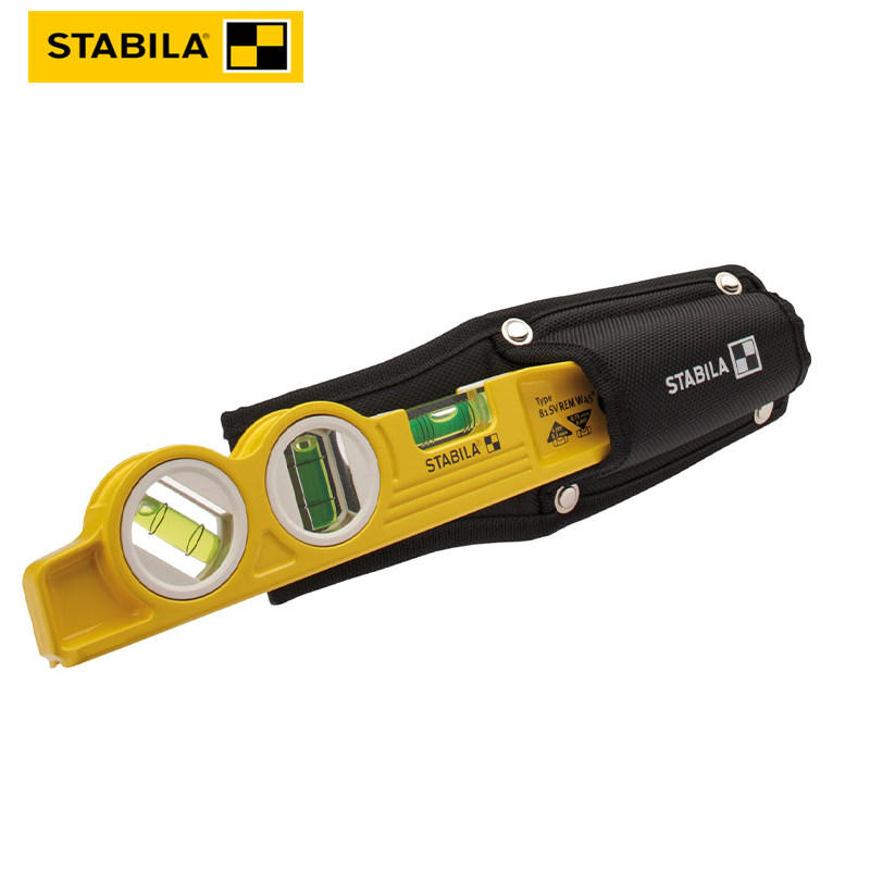 STABILA西德宝鱼雷式水平尺德国进口81SV REM强磁高精度小型靠尺