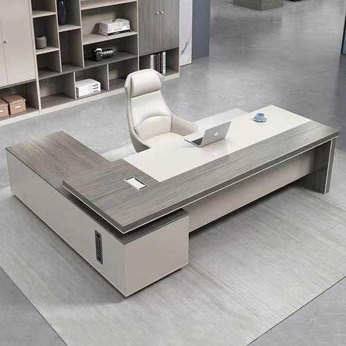 板桌 办老公桌简约桌现代大气总裁桌办公具大班台经理YY-DBT椅家