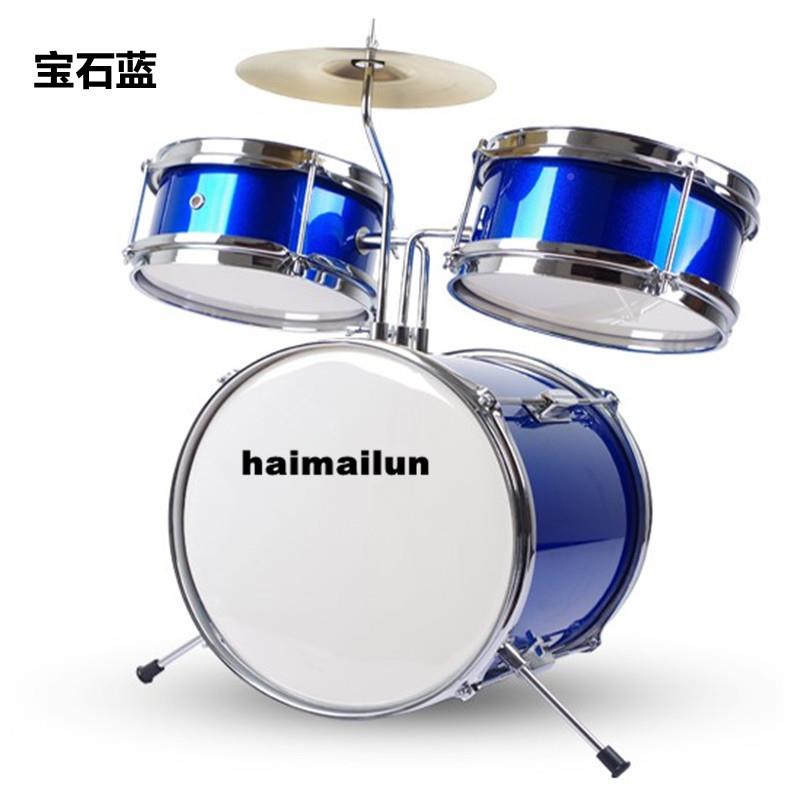 儿PGO童架子鼓爵士学益智玩具2-鼓岁初者练习敲9打鼓早教