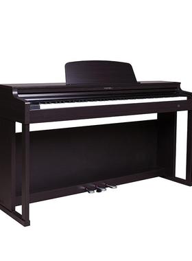 美得理（电EDMEL码I）钢琴88键重锤UP205黑色TWD数电子钢琴专业考