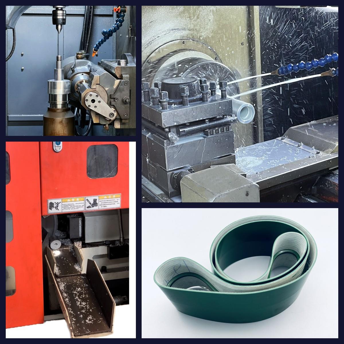 10050*50传山东厂白家直供磨防滑PVC耐钻石格输送带色绿色钻石格