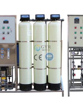 0.5t吨323置小时每ro反渗透edi抛超纯水设备 全自光动去离子水装