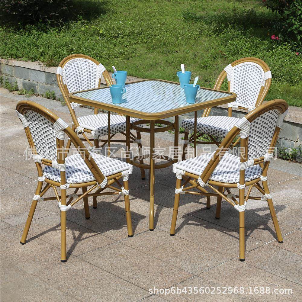 花室外园椅户外桌椅桌阳台休闲桌椅小户型咖啡厅奶茶-编店藤桌椅,商业/办公家具,商用藤编家具,淘宝优惠券,粉丝福利购,淘宝优惠卷